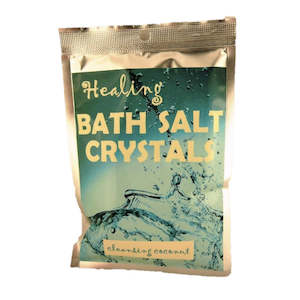 Cleansing Coconut Himalayan Salt Pure Bath Salts 100g