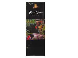 Kamini Incense: Kamini Black Opium Incense 20gm Hex Packet 6 Pack
