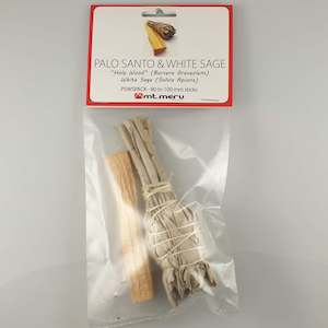 White Sage Smudge Sticks: Palo Santo & White Sage Smudge Sticks