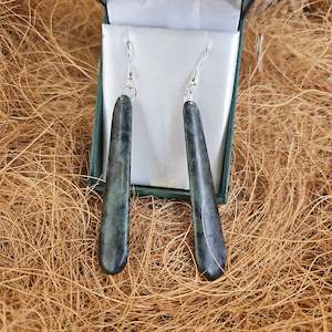 Greenstone Drop Earrings