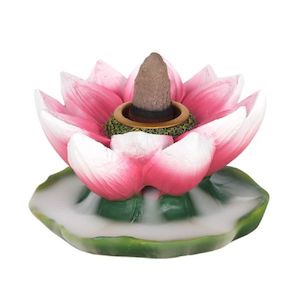Mothers Day Range: Pink Lotus Backflow Incense Cone Burner