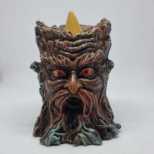 Mini tree man backflow burner