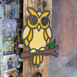 Wind Chimes: Owl Windchime 25"