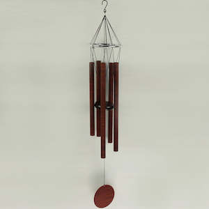 Dark Brown Metallic Windchime