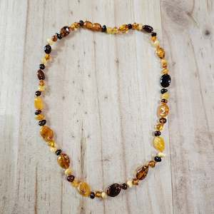 Amber Jewellery: "Milica" Adult natural Amber Necklace