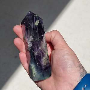 Crystal Pieces: Fluorite Crystal Point