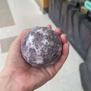 Lepidolite Sphere