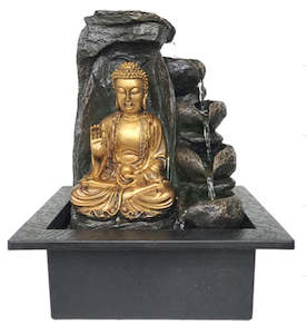 Water Features: Water Feature Buddha Gold