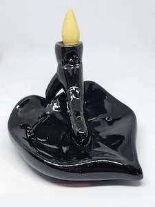 Backflow Incense Cone Burner Leaf