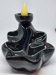 Backflow Incense: Waterfall Backflow Incense Cone Burner - River