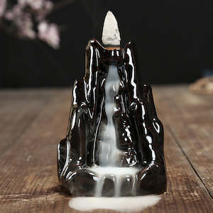Waterfall Backflow Incense Cone Burner