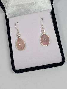 Rose Quartz: Rose Quartz Earrings