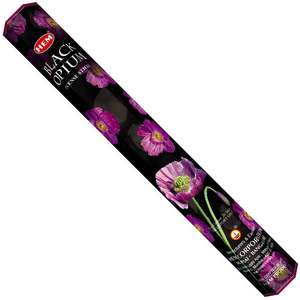 Hem Incense: HEM Hexagon Black Opium Incense 6 Pack
