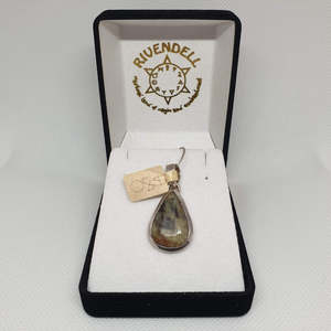 Shapphire 925 Sterling Silver Pendant