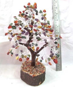 Multi Chip Chakra Crystal Tree