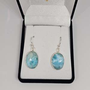 Larimar Earrings