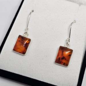 Amber Earrings