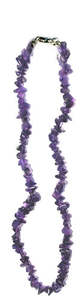 Chakra Healing Classic 77: Amethyst 18" Chip Necklace