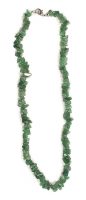 Chakra Healing Classic 77: Green Aventurine 18" Chip Necklace