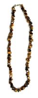Chakra Healing Classic 77: Tiger Eye 18" Chip Necklace