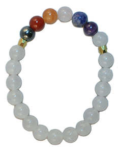Chakra Healing Crystal Bracelet - Clear Quartz