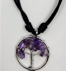 Products: Tree of Life Pendant Amethyst RivendellWorld