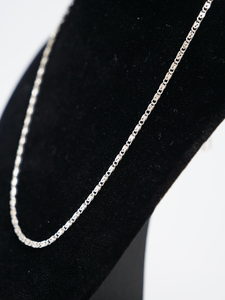Products: Fine Silver Snail Link Chain 60cm RivendellWorld