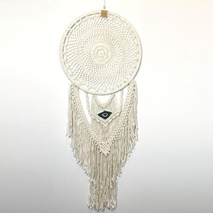 Large Dreamcatcher With Green and Blue Eye 50cm RivendellWorld