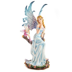 Products: Fairy with Pixie Figurine RivendellWorld