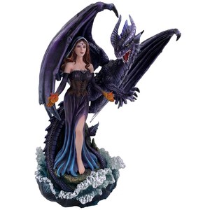 Sorceress With Loyal Dragon RivendellWorld