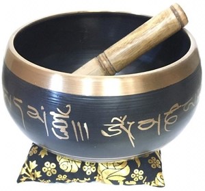 Singing Bowl Small Black RivendellWorld