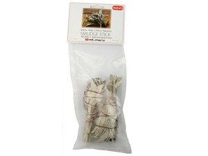 White Sage Smudge 4 inch P2 RivendellWorld