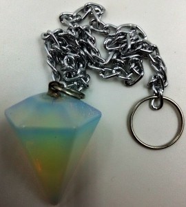 Faceted Opalite Pendulum RivendellWorld