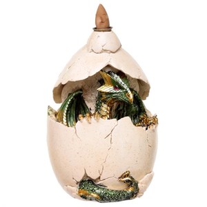 Products: Green Dragon Egg LED Backflow Incense Burner RivendellWorld