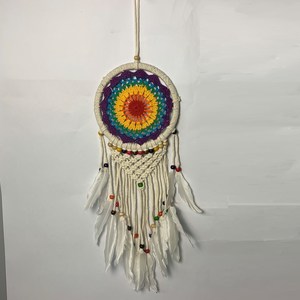 Products: Dreamcatcher Crochet Multi 17cm RivendellWorld
