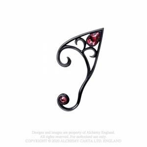 Alchemy Elvyn Earwrap Pewter Earring Right RivendellWorld