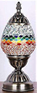 Turkish Oval Mosaic Lamp RivendellWorld