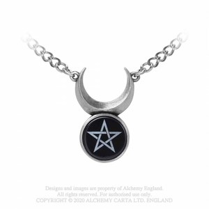 Alchemy Pewter Pendant: Sin-Horned God RivendellWorld
