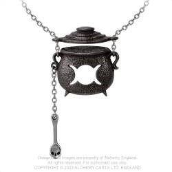 Products: Alchemy England Pewter Pendant- Witches Cauldron RivendellWorld