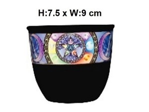 Products: Pentacle Ceramic Small Smudge Pot RivendellWorld