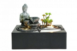 Water Feature Zen Garden Buddha RivendellWorld