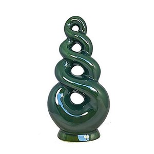 Arataki Ceramics Green Triple Twist (Eternity) XL RivendellWorld