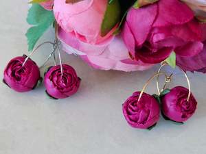 Hoops: Peonies Wine Hoops
