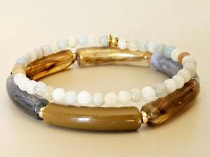 New: Stacking Bracelets River Stones Stack