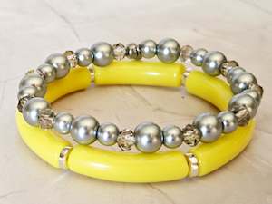 Stacking Bracelets Grey Mornings Stack