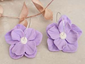 Floral Hoop: Wild Flower Purple