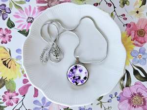 Necklaces: Lilac Garden Necklace