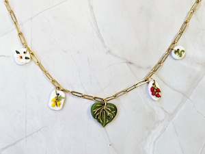 Necklaces: Charm Aotearoa Gold Necklace