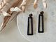 Essentials Midnight Wooden Earrings