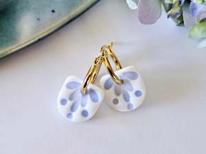Hoops: Porcelain Floral Hoops